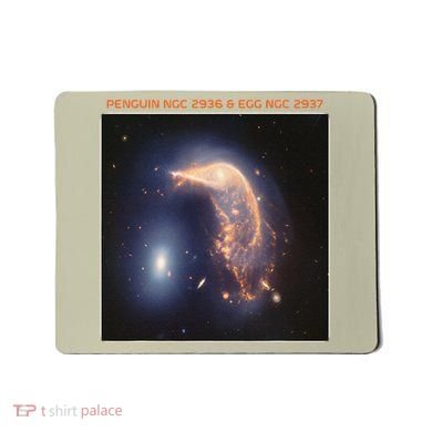 Webb Space Telescope The Penguin And Egg Ngc 2936 2937 Jwst Mousepad