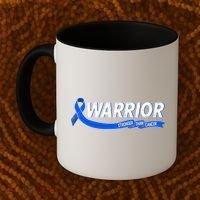 Warrior Stronger Than Cancer Colon Cancer Awareness Great Gift Coffee Mug thumb 2