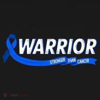 Warrior Stronger Than Cancer Colon Cancer Awareness Great Gift Women's Hoodie thumb 2