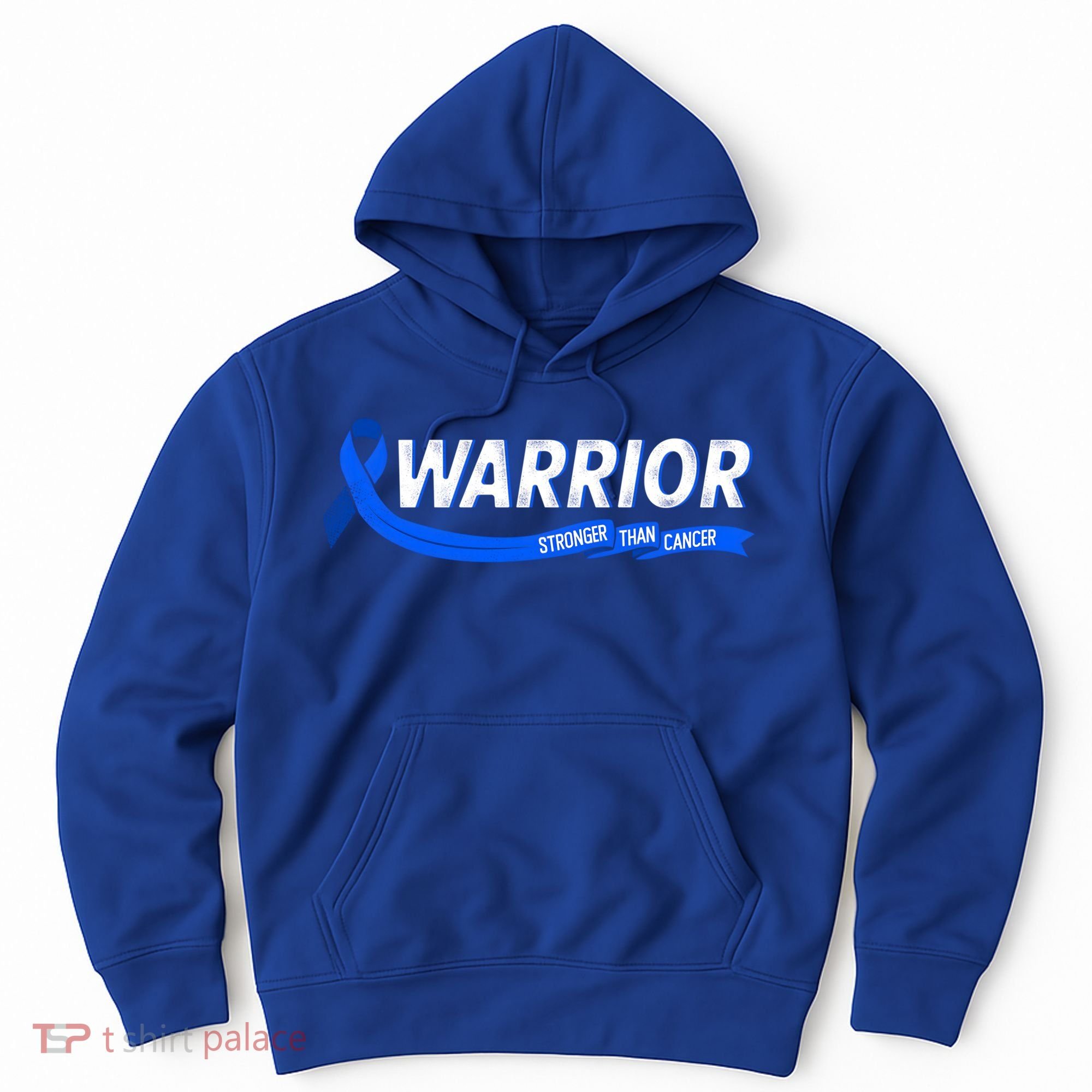 Warrior Stronger Than Cancer Colon Cancer Awareness Great Gift Hoodie