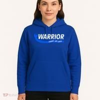Warrior Stronger Than Cancer Colon Cancer Awareness Great Gift Hoodie thumb 5