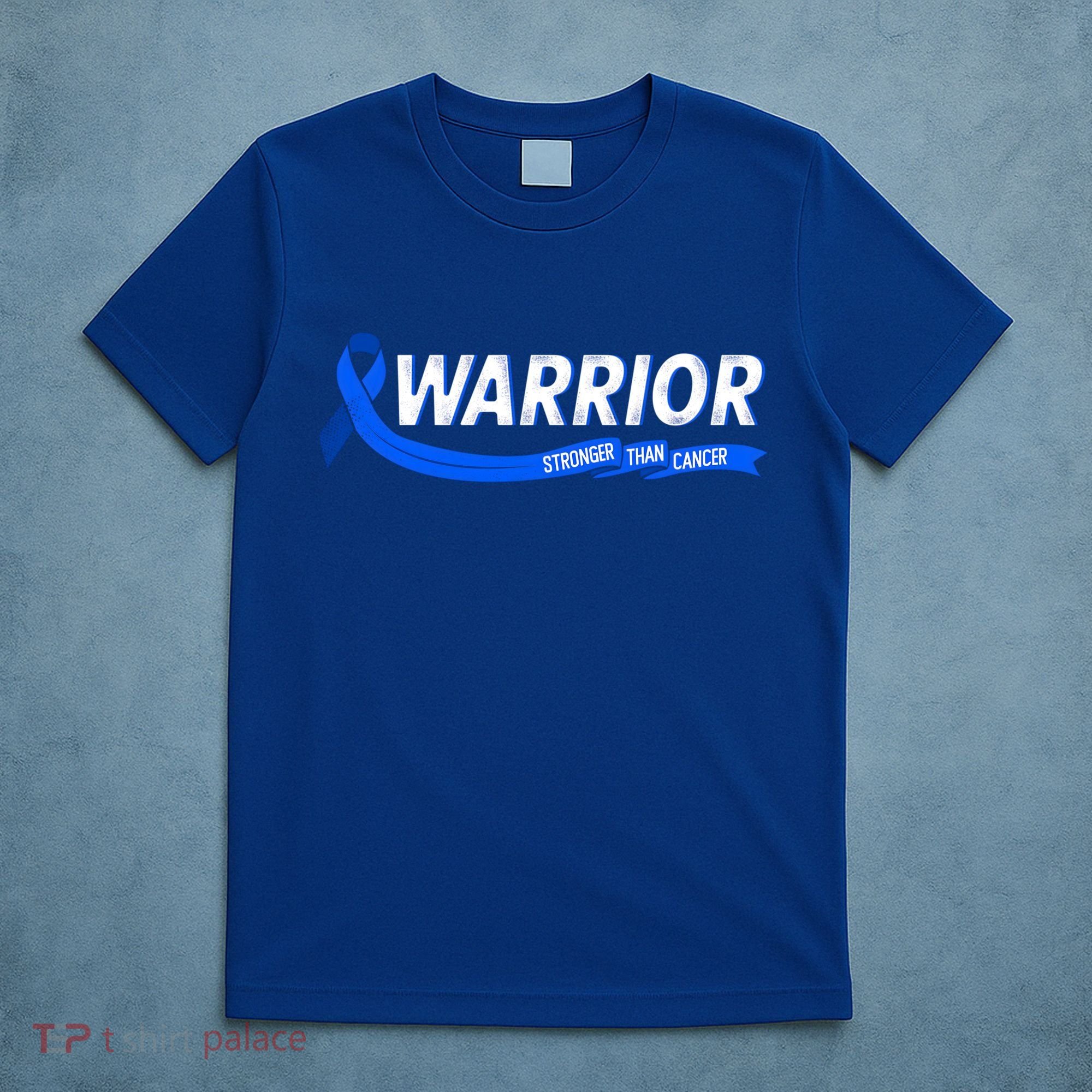Warrior Stronger Than Cancer Colon Cancer Awareness Great Gift T-Shirt