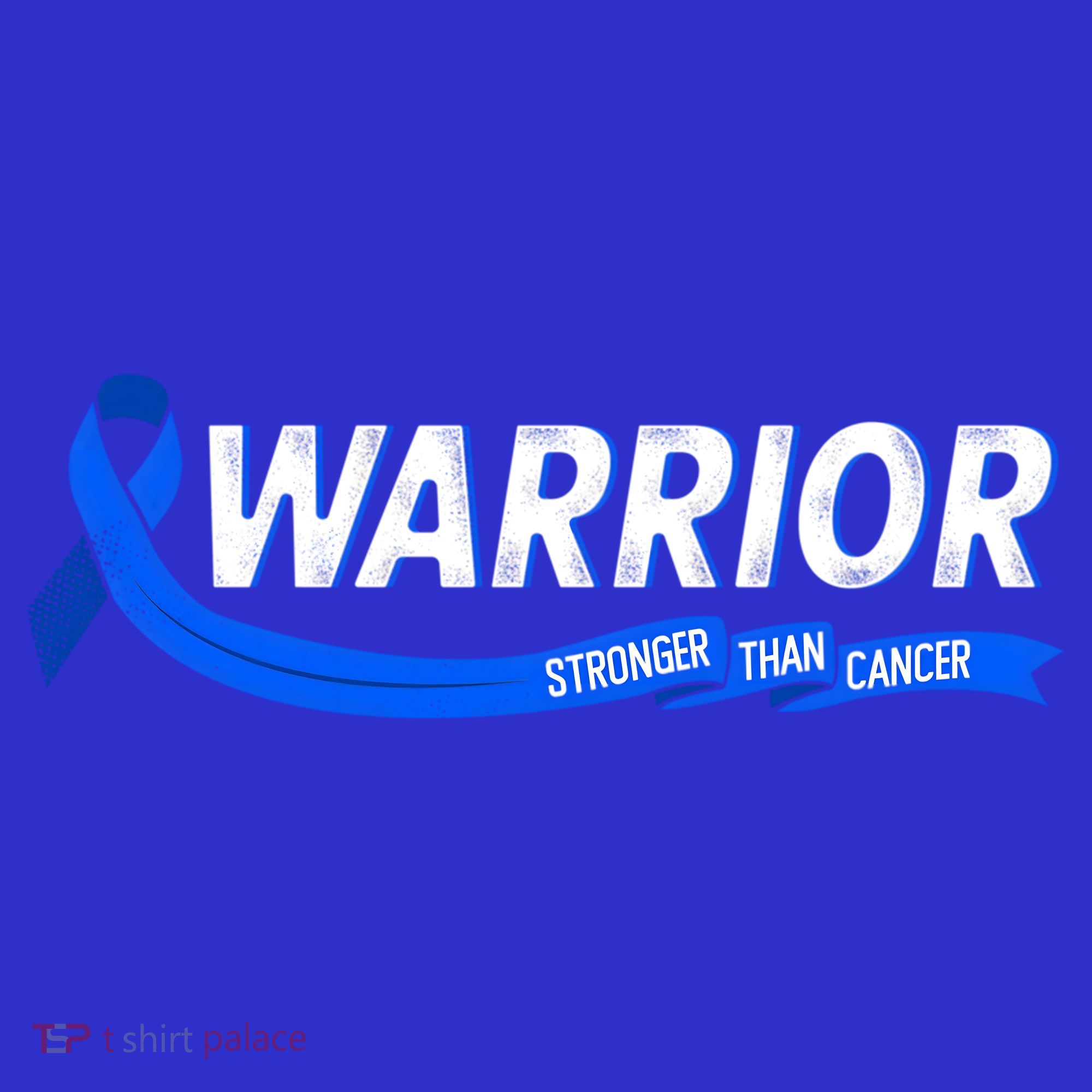 Warrior Stronger Than Cancer Colon Cancer Awareness Great Gift T-Shirt