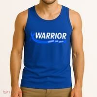 Warrior Stronger Than Cancer Colon Cancer Awareness Great Gift Tank Top thumb 3