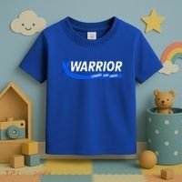 Warrior Stronger Than Cancer Colon Cancer Awareness Great Gift Toddler T-Shirt thumb 3