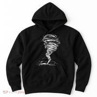 While Storm Tornado Twister Hurricane Weather Scary Costume Hoodie thumb 0