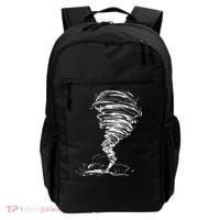 While Storm Tornado Twister Hurricane Weather Scary Costume Backpack thumb 0