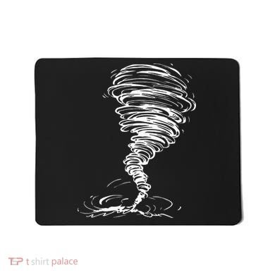 While Storm Tornado Twister Hurricane Weather Scary Costume Mousepad
