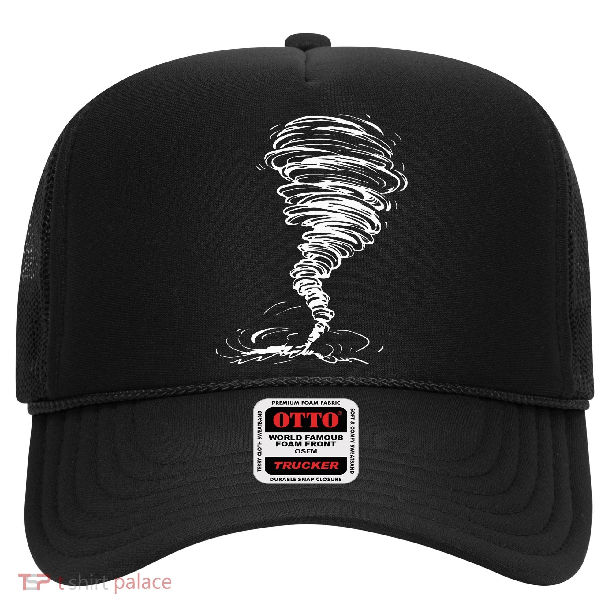 While Storm Tornado Twister Hurricane Weather Scary Costume Hat
