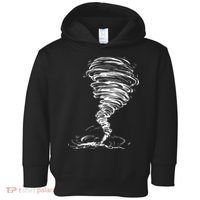 While Storm Tornado Twister Hurricane Weather Scary Costume Toddler Hoodie thumb 0