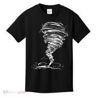 While Storm Tornado Twister Hurricane Weather Scary Costume Kids T-Shirt thumb 0