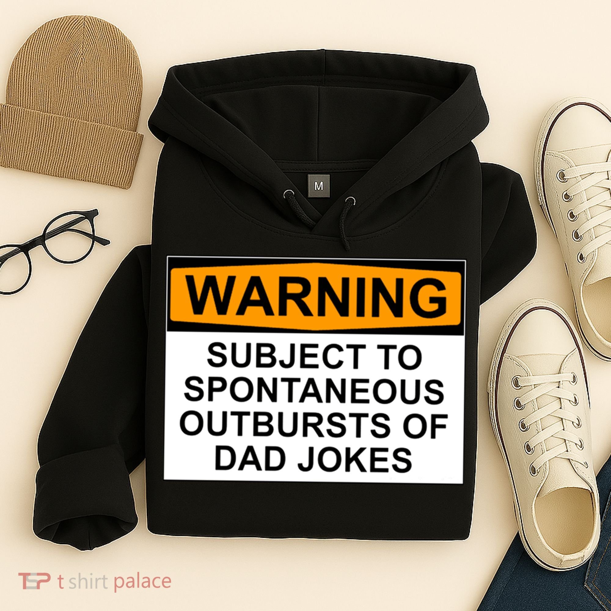 Warning Subject To Spontaneous Outbursts Of Dad Jokes Hoodie