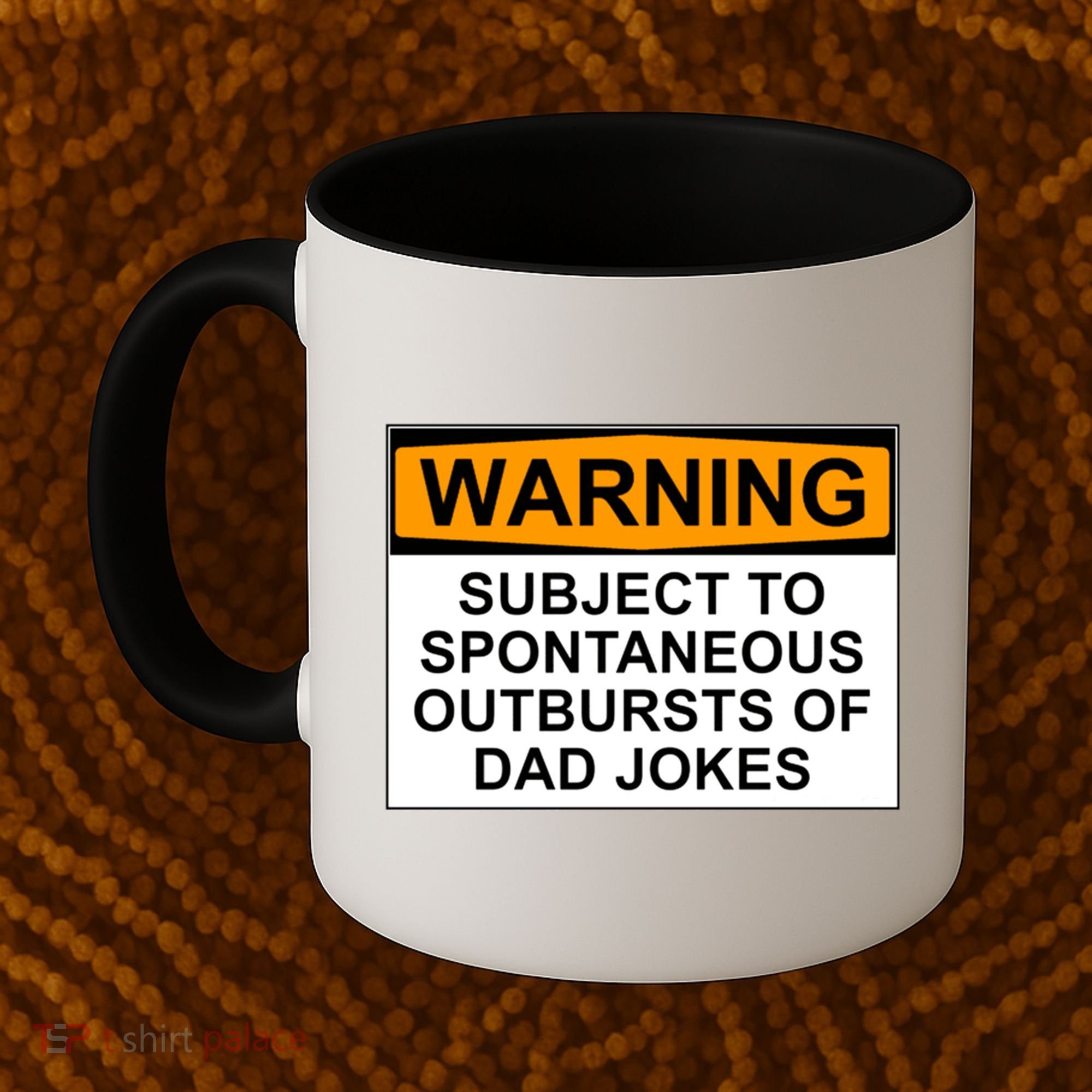 Warning Subject To Spontaneous Outbursts Of Dad Jokes Coffee Mug