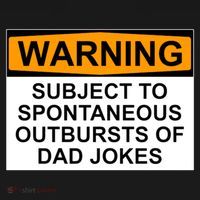Warning Subject To Spontaneous Outbursts Of Dad Jokes Women's Hoodie thumb 2