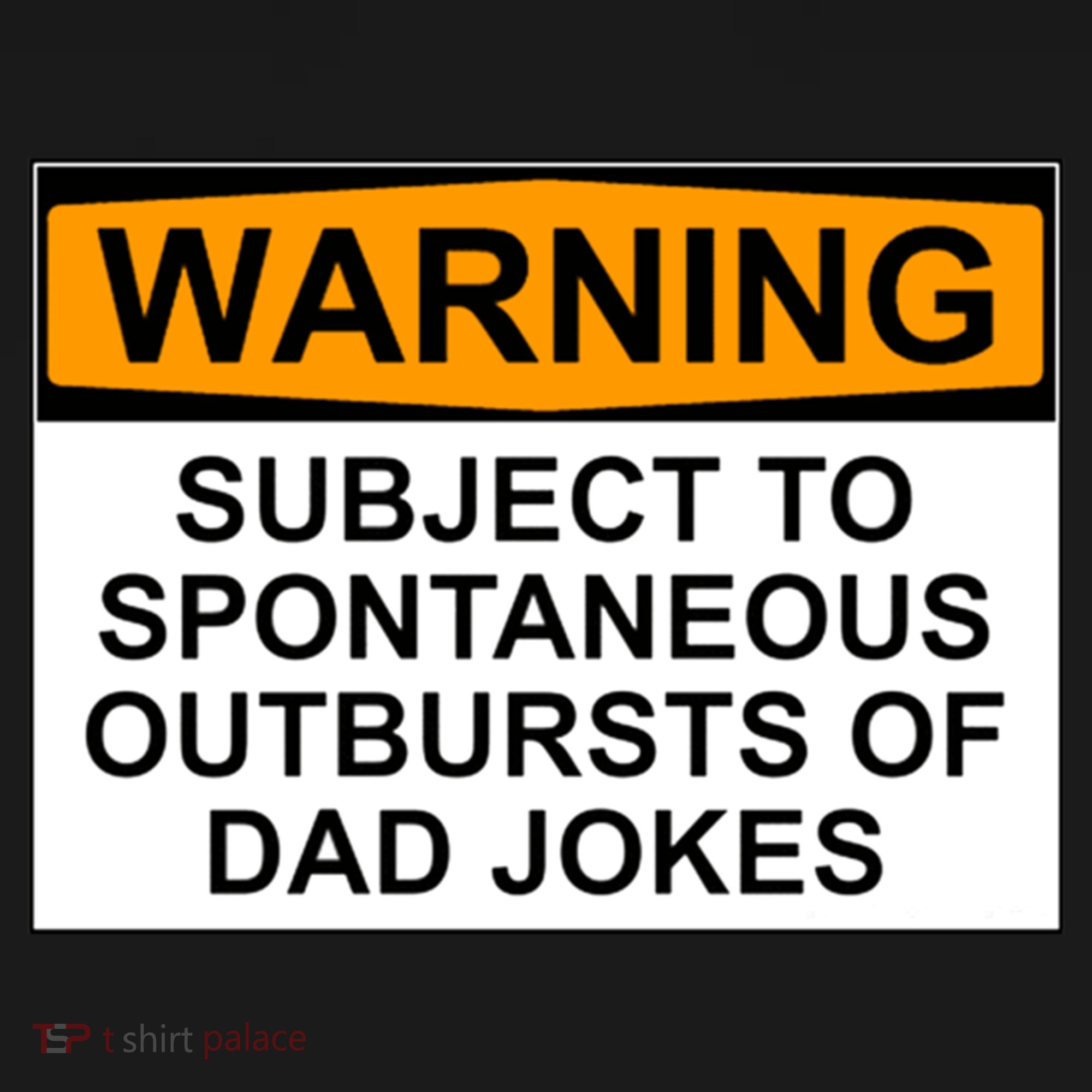 Warning Subject To Spontaneous Outbursts Of Dad Jokes Women's Hoodie
