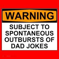 Warning Subject To Spontaneous Outbursts Of Dad Jokes Santa Hat thumb 1