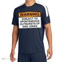 Warning Subject To Spontaneous Outbursts Of Dad Jokes Sport-Tek Competitor United Soccer Jersey thumb 0