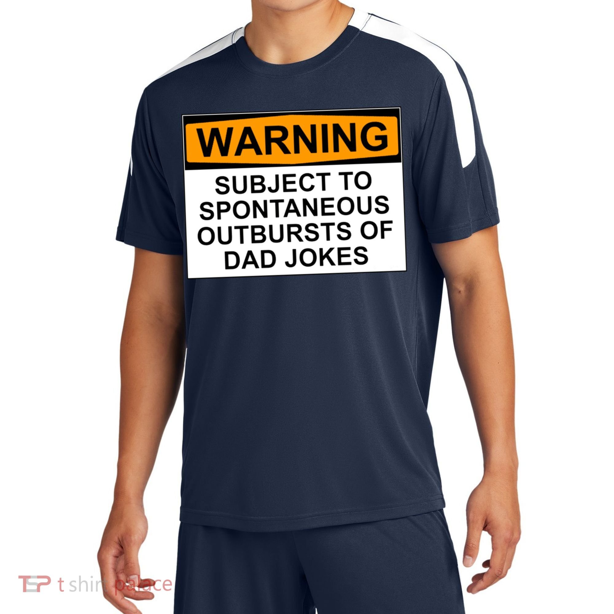 Warning Subject To Spontaneous Outbursts Of Dad Jokes Sport-Tek Competitor United Soccer Jersey