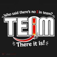 Who Said There's No I In Team Tote Bag thumb 4