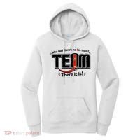 Who Said There's No I In Team Women's Hoodie thumb 0