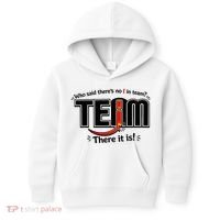 Who Said There's No I In Team Kids Hoodie thumb 0