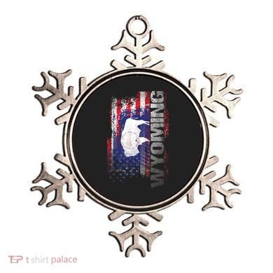 Wyoming State Usa Flag Souvenir Gift Ornament