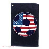 World Soccer United States Golf Towel thumb 0