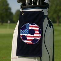 World Soccer United States Golf Towel thumb 2