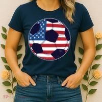 World Soccer United States Women's T-Shirt thumb 2