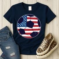 World Soccer United States Women's T-Shirt thumb 3