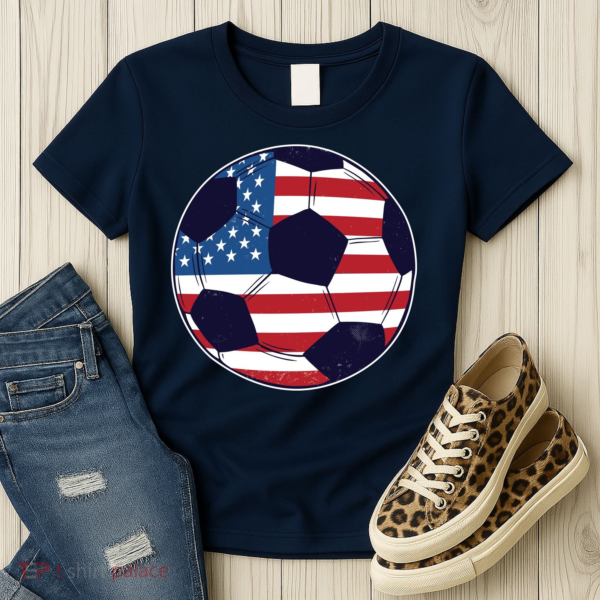 World Soccer United States Women's T-Shirt