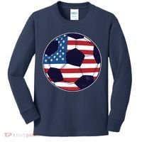 World Soccer United States Kids Long Sleeve Shirt thumb 0