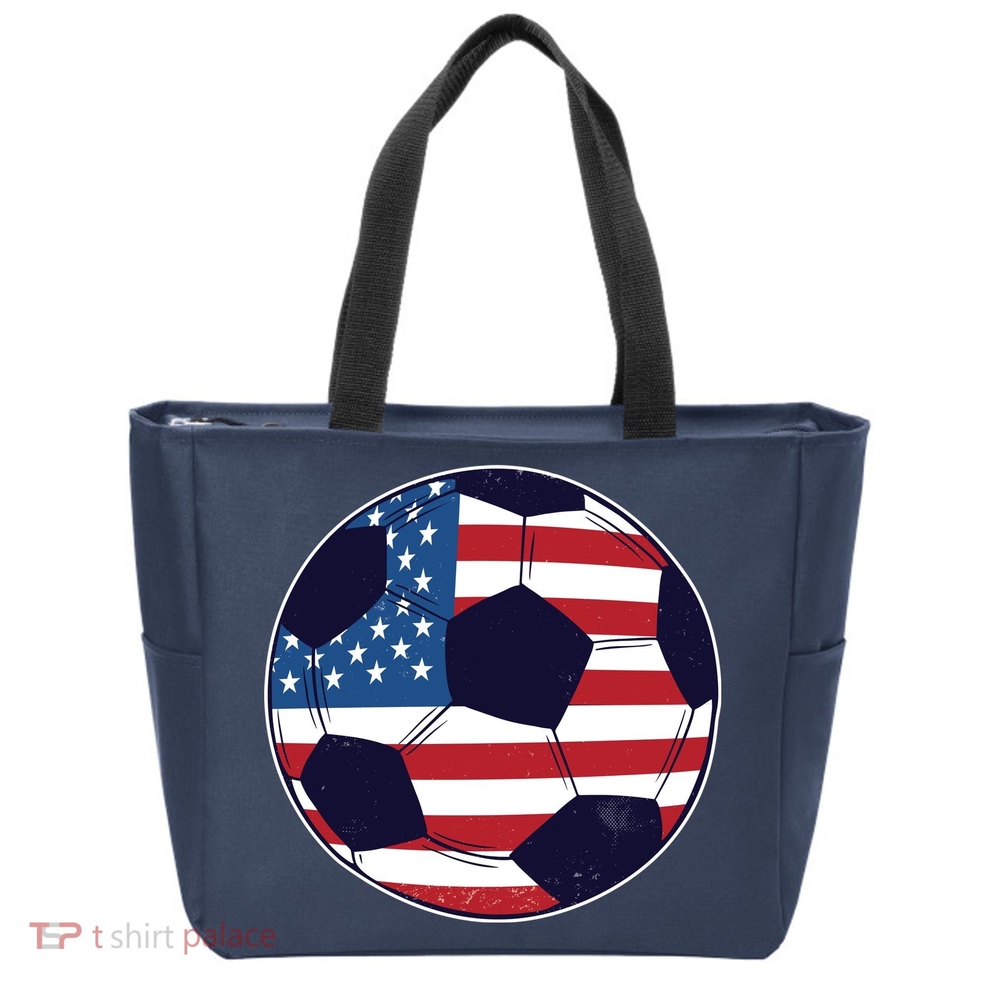 World Soccer United States Tote Bag