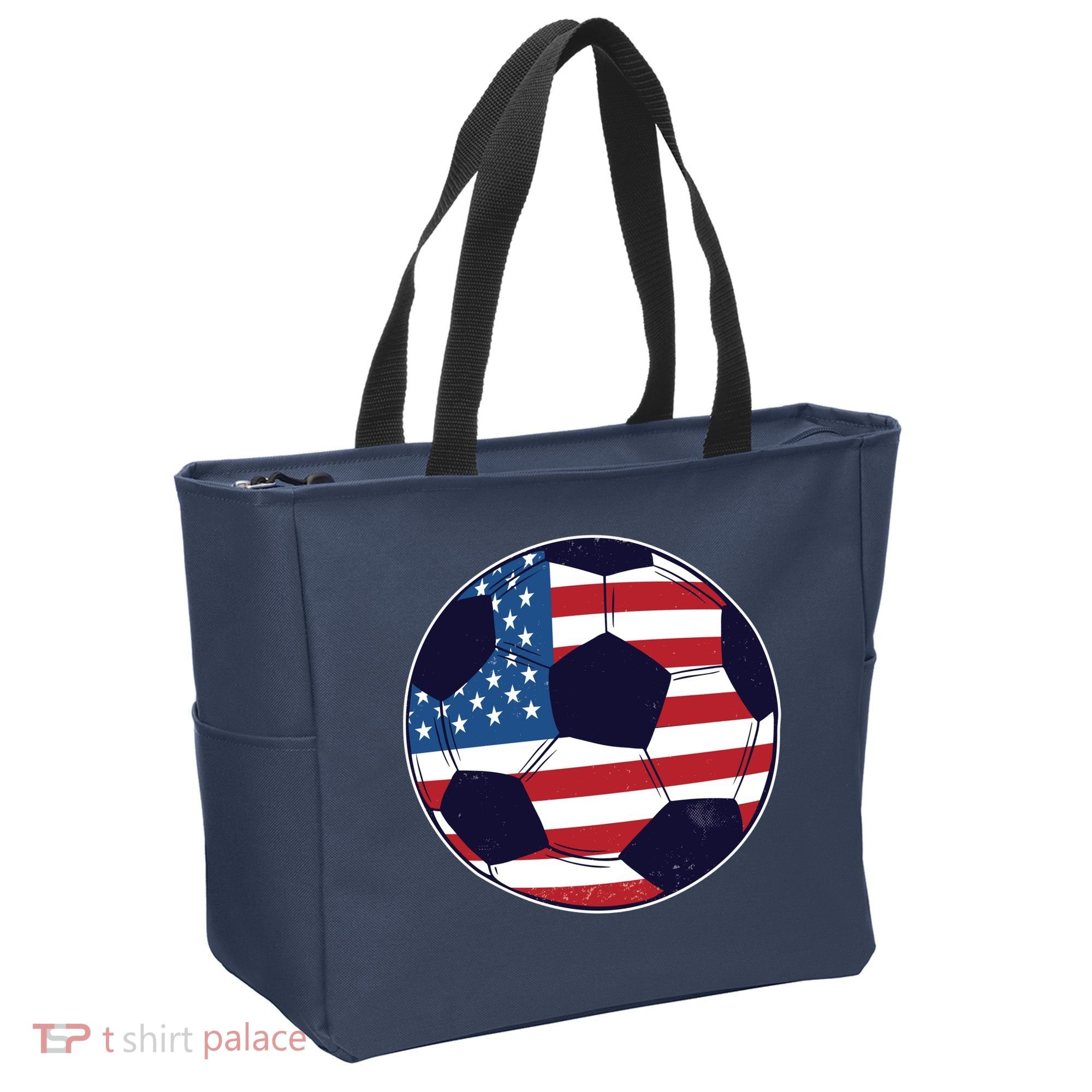 World Soccer United States Tote Bag