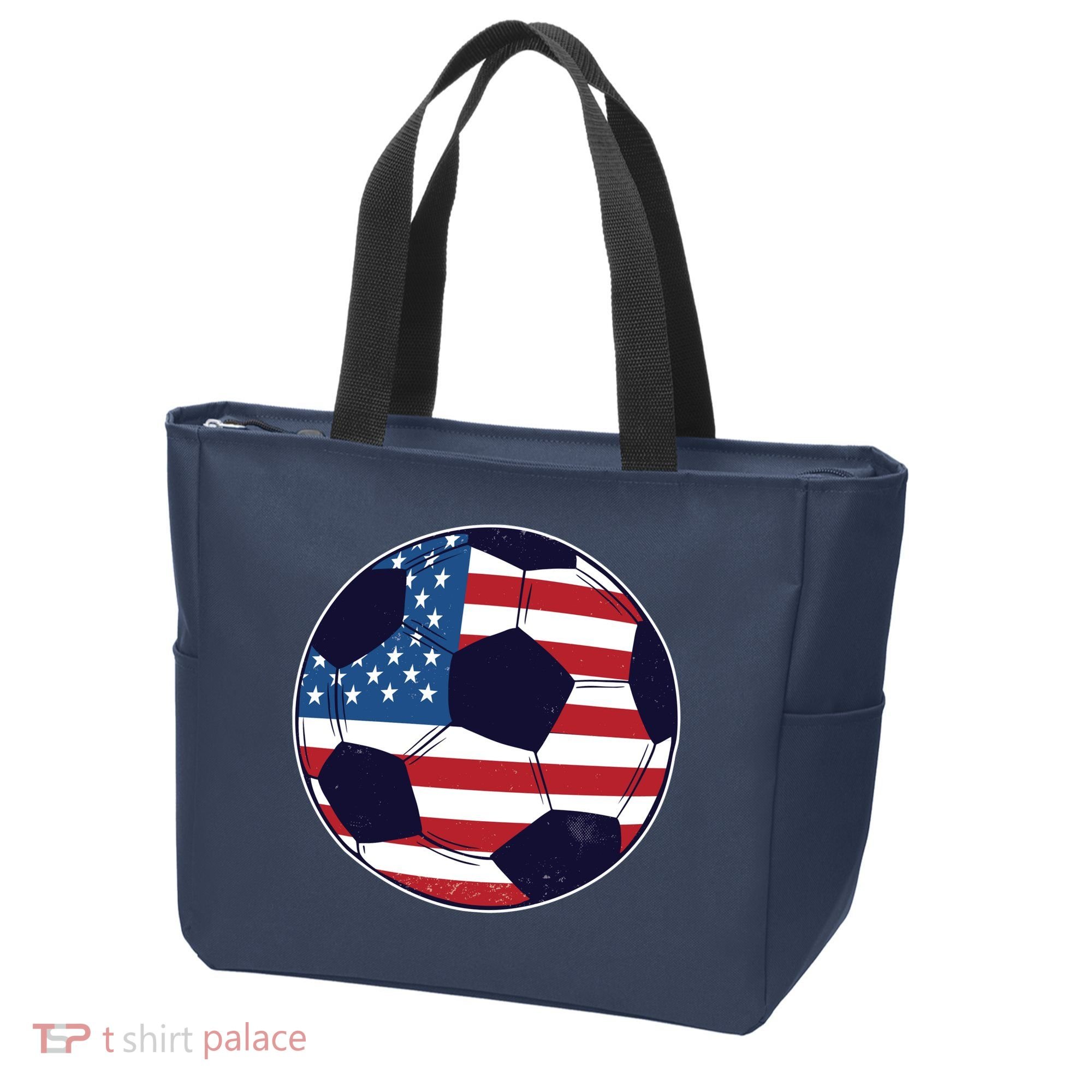 World Soccer United States Tote Bag