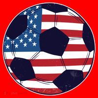 World Soccer United States Santa Hat thumb 1