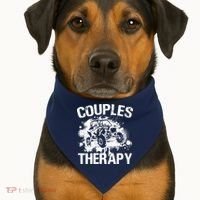 Wo Sxs Utv Couples Therapy USA-Made Doggie Bandana thumb 1