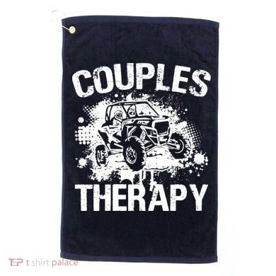 Wo Sxs Utv Couples Therapy Golf Towel