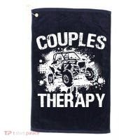Wo Sxs Utv Couples Therapy Golf Towel thumb 0
