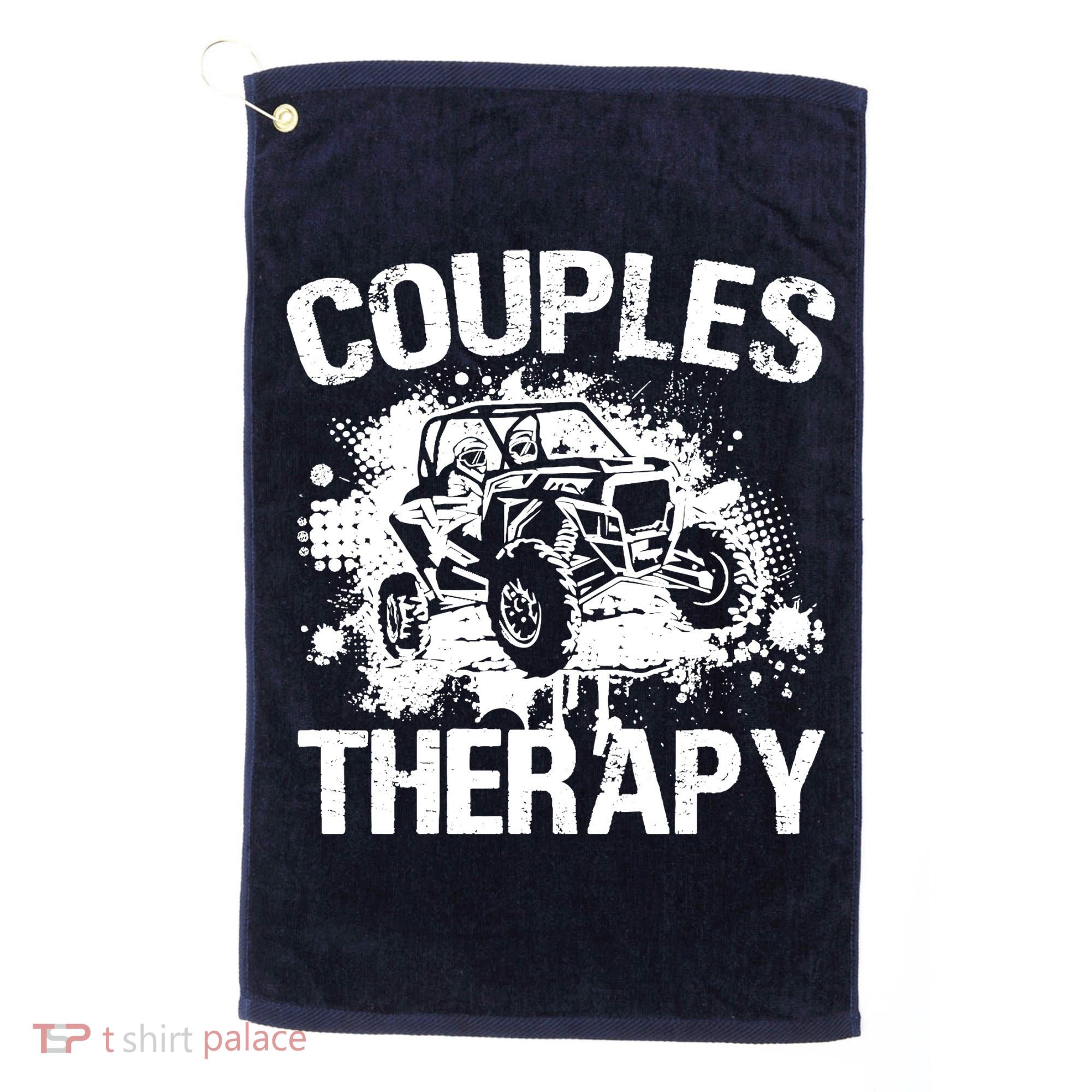 Wo Sxs Utv Couples Therapy Golf Towel