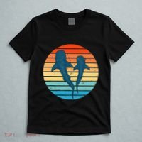 Whale Shark Vintage Sunset T-Shirt thumb 5