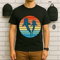 Whale Shark Vintage Sunset T-Shirt thumb 6