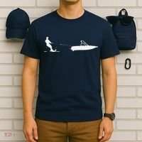 Water Ski vintage Water Skiing Gift For Water Skiers T-Shirt thumb 6