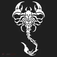 White Scorpion Women's Sweatshirt thumb 2