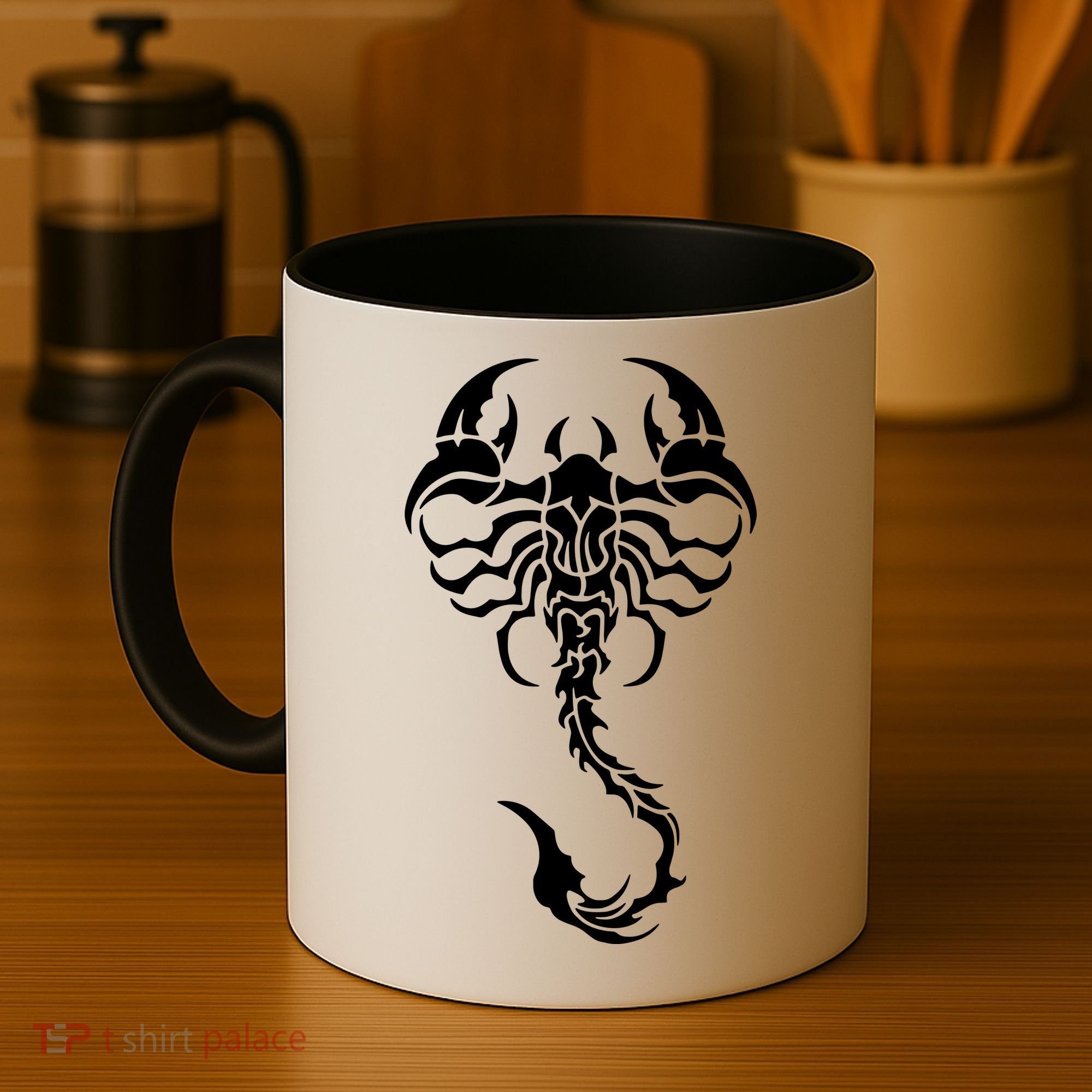 White Scorpion Coffee Mug