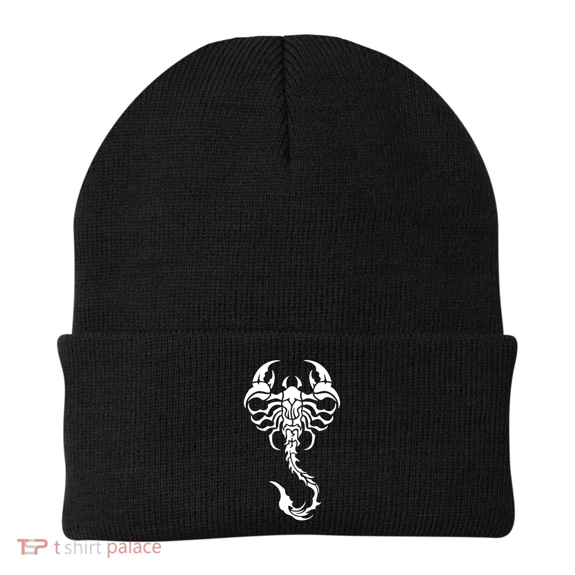 White Scorpion Beanie