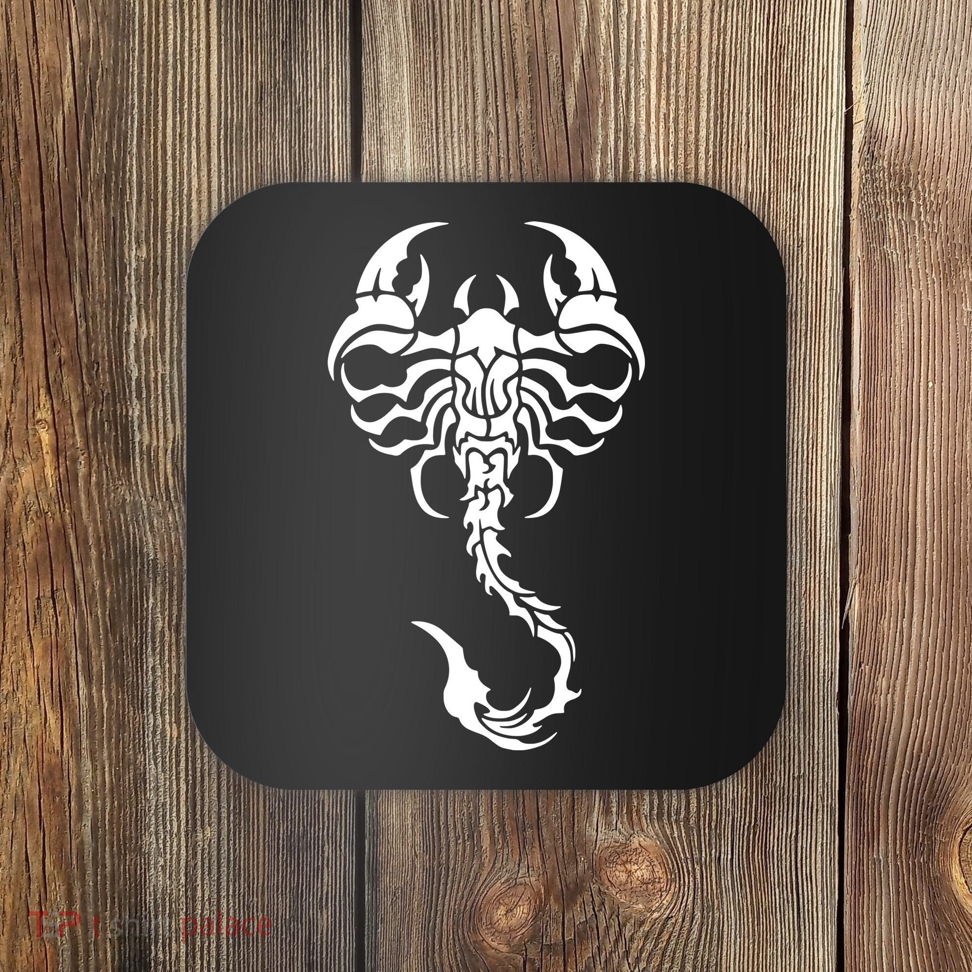 White Scorpion Coaster