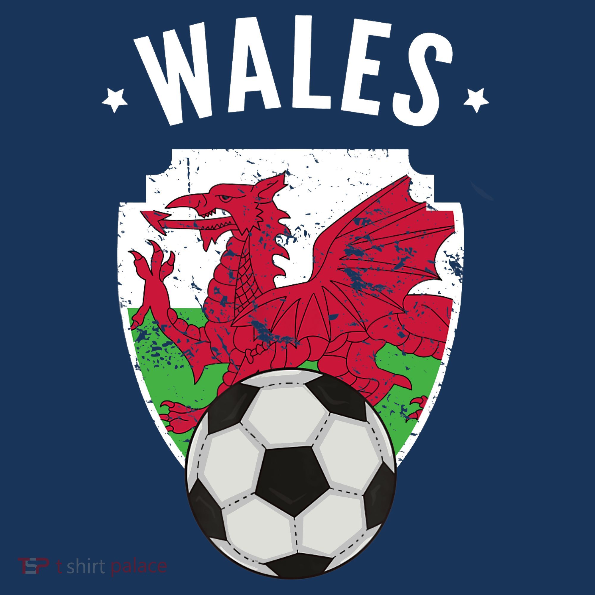 Wales Soccer Wales Flag Football Welsh Pride Roots Hoodie