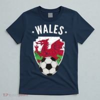 Wales Soccer Wales Flag Football Welsh Pride Roots T-Shirt thumb 5