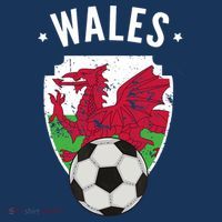 Wales Soccer Wales Flag Football Welsh Pride Roots T-Shirt thumb 7